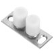 thumbnail image 1 of EXHUMKY Guía De Para Puerta Corrediza De Gran Durabilidad Con Resistentes Y Estable Plateado, 1 of 7