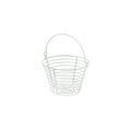 thumbnail image 1 of Metal John Egg Basket White, 1 of 3