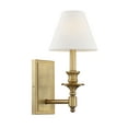 thumbnail image 3 of Washburn 1-Light Wall Sconce in Warm Brass, 3 of 5