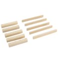 thumbnail image 1 of [5 Paquetes Piezas] Tuerca Y Tuerca Caballete Piezas De Repuesto Para Ukelele De Guitarra Acústica Clásica shamjiam Tuerca de silla de guitarra, 1 of 8