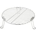 thumbnail image 1 of Grill Expander Rack Stack Rack Expansion Grilling Rack Stainless Steel Fit Large & XL Big Green Egg Weber Kettle 22 Inches Charcoal Grill Kamado Joe,18" or Bigger Diameter Grill, 1 of 5