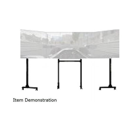 Next Level Racing - Free Standing Triple Monitor Stand - Black