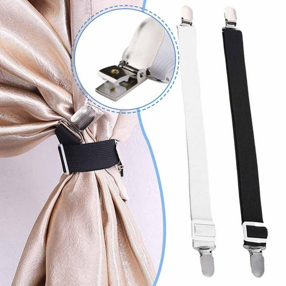 BETTERLIFE 4x Adjustable Sheet Straps Clips Grippers Mattress Cover Sheet Bed Suspender~ L3D5