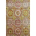 thumbnail image 2 of Addison Rugs Mayfield Premium Machine Washable Transitional Panel Orange Rectangle Rug, 9' X 12' Machine Washable Transitional Panel Orange Oversized Sherpa Throw Blanket, 2 of 6