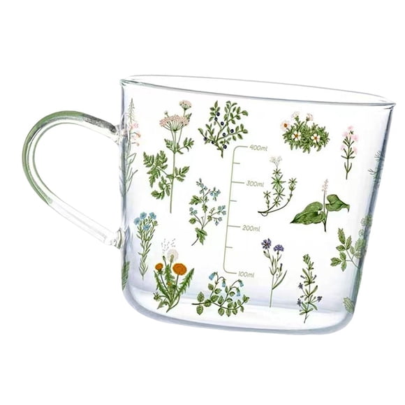 Taza de Vidrio Toystoory Elegante 500ml Claro