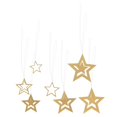 thumbnail image 2 of 7pcs / Set Glitter Stars Garland Bunting de Cumpleaños tejado Colgante Decoración, 2 of 9