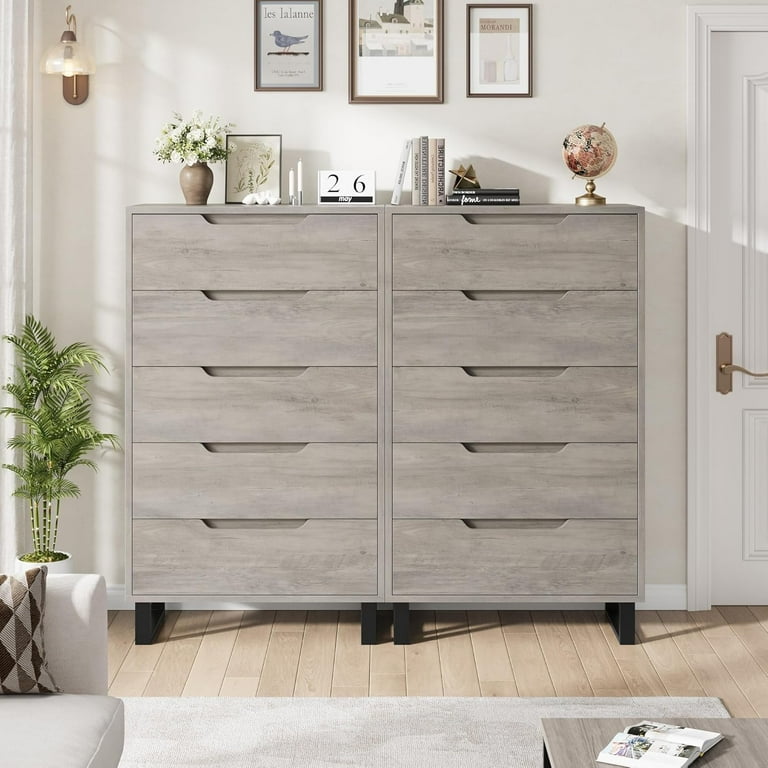 grey vertical dresser Amazon.com: VVFLU 48'' Tall Grey Dresser with 6 Drawers Chest of Drawers  for Bedroom, Large Storage Organizer for Clothes, for Living Room, Bedroom,  Hallway, Taupe Grey : Home & Kitchen