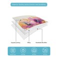thumbnail image 5 of Spring Floral Queen Size Down Alternative Comforter, Lightweight Comforter Quilt Bedding Set with Pillow Shams Watercolor Summer Botanical Colorful All Seasons Bed Comforter Duvet Insert 90"x96", 5 of 7