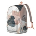 thumbnail image 2 of Bohemian Print Backpack for Adults, Large Capacity Boho Style Bookbag with Front Zipper Pocket, School Backpack for Students, Commute Travel College, Great Gift, 2 of 5