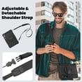 thumbnail image 7 of For Samsung Galaxy Tab S10 Plus/S9 FE+/S9+ Case 12.4 inch, 360 Rotating Shockproof Cover with Stand, Screen Protector, Shoulder Strap (SM-X820/X810/X610), Black, 7 of 7