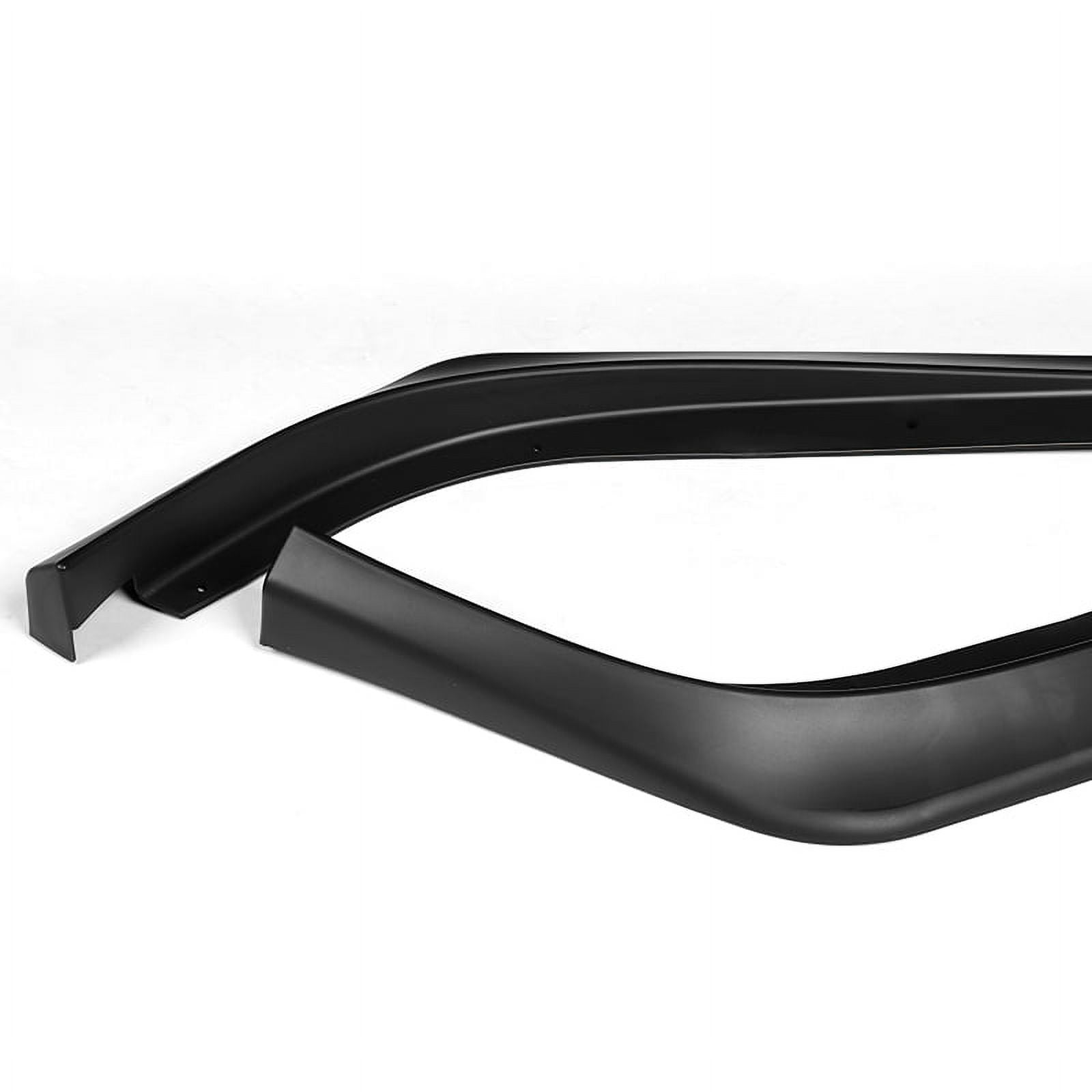 Stay Tuned Performance For 2013-2015 Honda Civic Sedan Matt Black Aero-Style Front Bumper Body Kit Lip