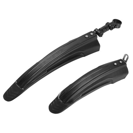 Best Bike Fenders Bicycle Fender Set Adjustable Front Rear Mud Guard Mountain Bike Mudguards Splashboard Fit for 24''-26'' Bikes ()