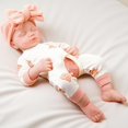 thumbnail image 3 of Muñeca Reborn GiggleBabble, completamente de silicona, 45 cm, con ropa, 3 of 7
