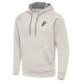 thumbnail image 2 of Men's Antigua Cream San Antonio Spurs Victory Pullover Hoodie, 2 of 3