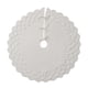 thumbnail image 1 of Falda de árbol de Navidad de punto, decoración navideña decorativa, adorno navideño Blanco, 1 of 9