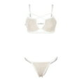 thumbnail image 6 of Tbopshirt Lingerie for Women,Womens Lingeries Women Lingerie Corset Lace Free Wire Racy Muslin Sleepwear Underwear tops+Briefs,Valentines Day Gift for Her, 6 of 8