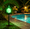 A3 C, variant on Halloween Realistic Flame Solar Light Skull Design Outdoor Torch Stake Light for Garden Walkway Decor