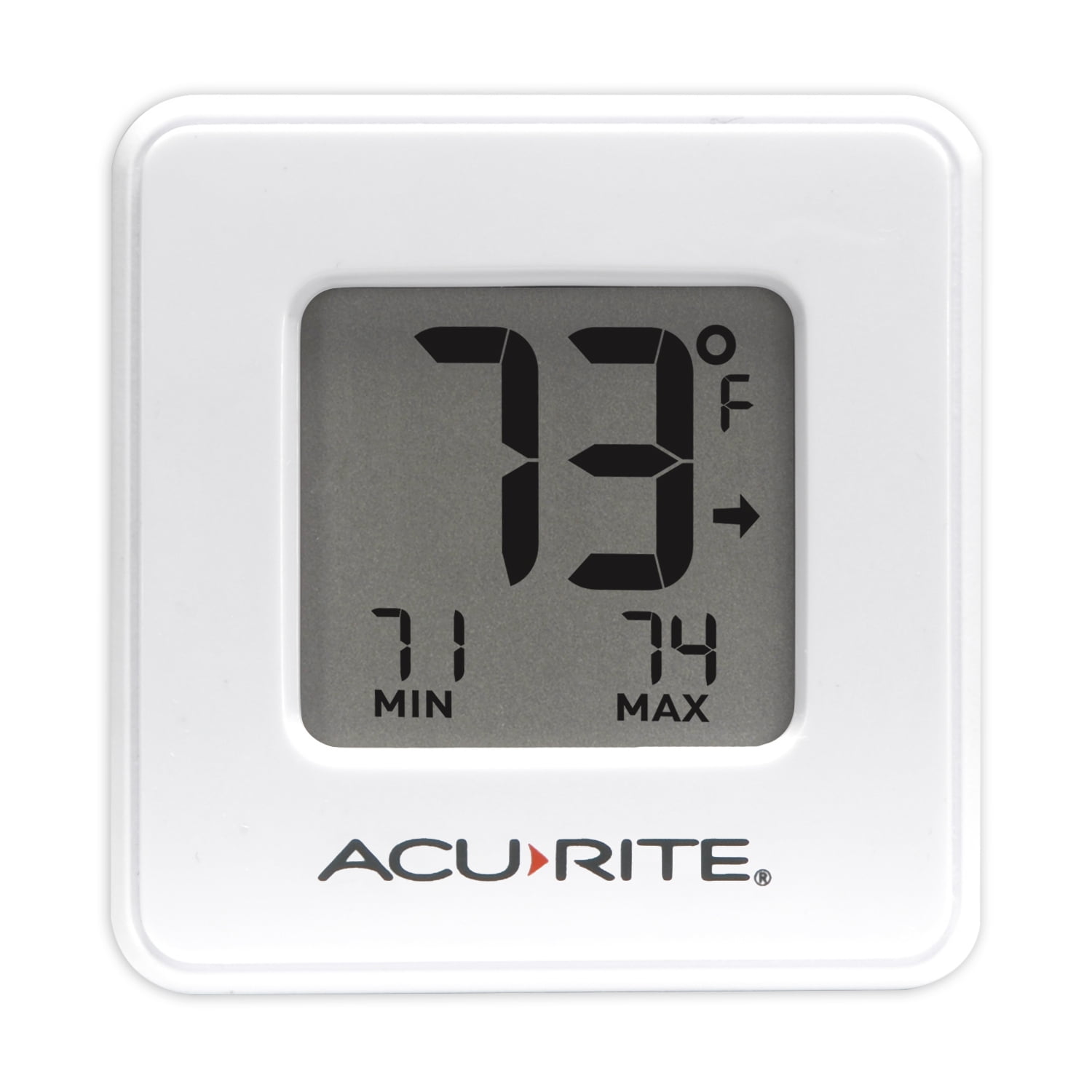 Acurite White Digital Indoor Thermometer with Compact Display (1 x 3.75 x 6.25)