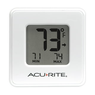  AcuRite 00831A2 Digital Thermometer with Indoor / Outdoor  Temperature,Black : Patio, Lawn & Garden