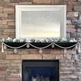 thumbnail image 4 of Inspired Indigo Easter Eggs Wood Bead Garland, Fireplace Mantel Decor for Easter or Spring, 4 of 8