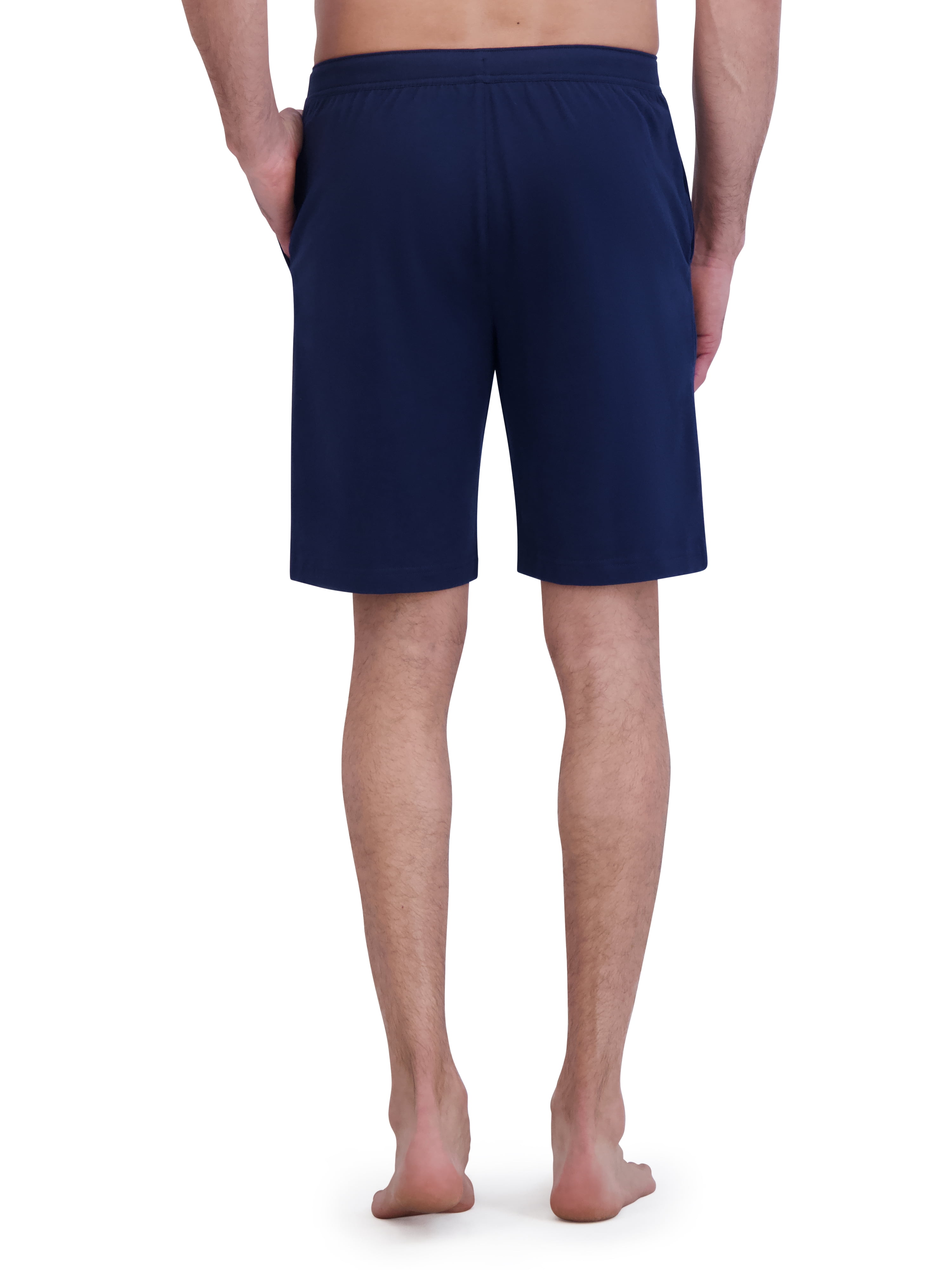 Hanes Originals Men's 100% Soft Cotton French Terry Knit Sleep Short, 2-Pack, Sizes S-2XL