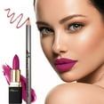 thumbnail image 3 of Khasana Lipstick & Lip Liner Set, Matte, Soft and Smooth Lip Color Kit, Vitamin E & C Infused for Nourishment, Hydration & Protection, Long Lasting, Color Matched Gift Set, 3 of 11