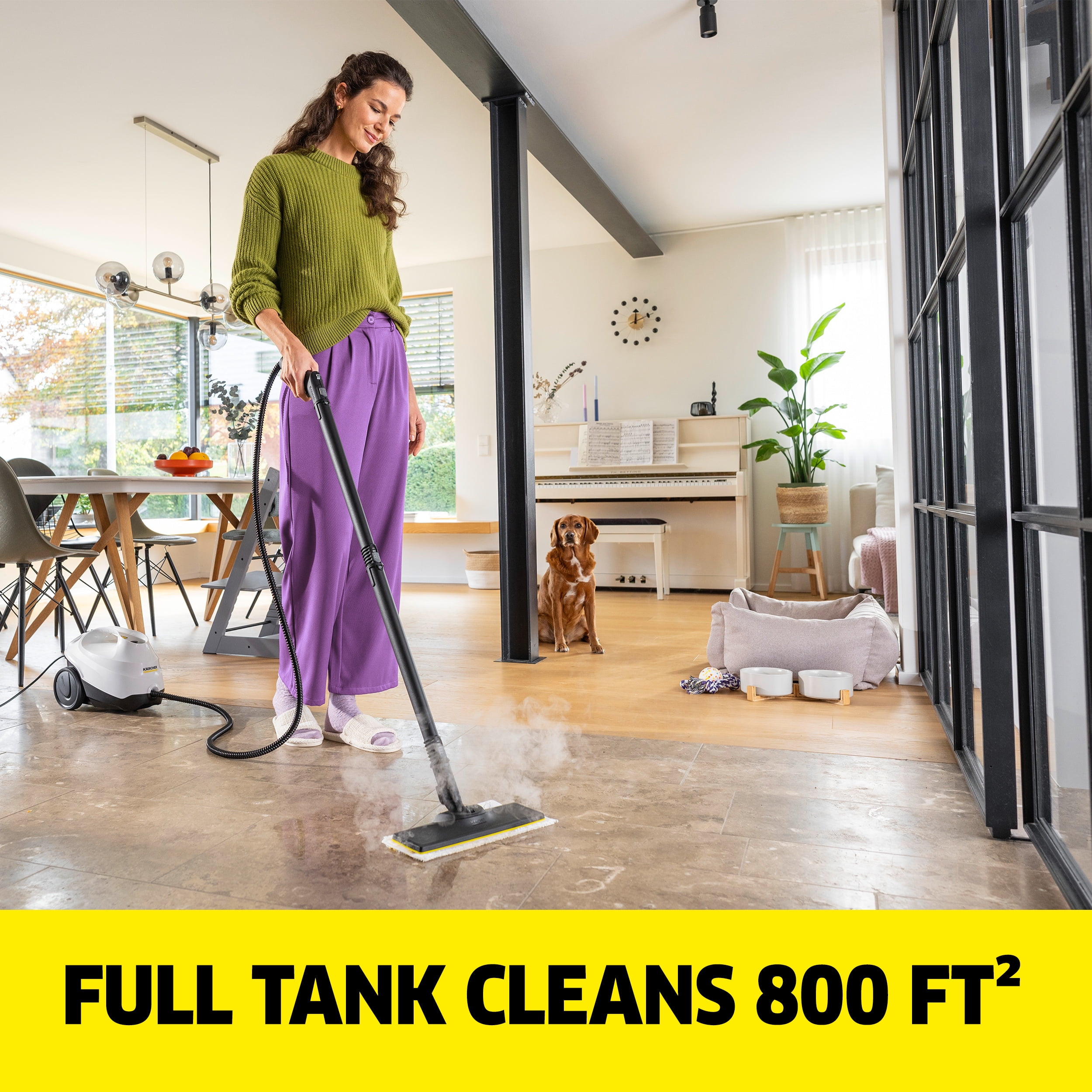 Karcher, SC 3 EasyFix Steam Cleaner, All Purpose, Chemical-Free