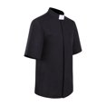 thumbnail image 3 of Anime Halloween Misionero cosplay Sacerdote cosplay Camisa negra de manga corta, 3 of 4