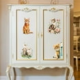 thumbnail image 6 of Rub on Transfer Decals for Furniture Crafts 6"x12" 3Pcs Cute Cat Waterproof UV Transfer Decals Sticker for Dresser Glass Porcelain Paper Wood Decor(Cute Cats), 6 of 9