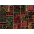 thumbnail image 1 of Ahgly Company Indoor Rectangle Oriental Brown Modern Area Rugs, 2' x 4', 1 of 4