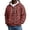 Red, variant on Mens Hoodies Full Leopard Print Zip Up Sweatshirt Hooded Pullover Tops Fall Winter Jackets Beige3 Size M