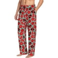 thumbnail image 2 of Yiaed Cute Tomato Print Men's Lounge Pants, Loose PJ Bottoms, Long Pajama Pants for Men-XX-Large, 2 of 5