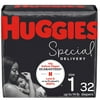 Huggies Special Delivery Diapers, Size 1, Up to 14 lb, 32 count