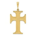 thumbnail image 6 of 10K Yellow Gold Cross Charm, 6 of 6