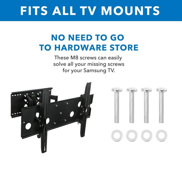 m8 x 43mm tv mounting bolts for samsung tvs : : Electronics