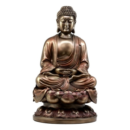 Large Buddha Statue Ebros Gift Large Meditating Buddha On Lotus Throne Statue 15