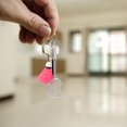 thumbnail image 4 of SHISUYAN 6pcs Badminton Pendant Key Rings Lovely Creative Alloy Keychains(Assorted Color), 4 of 8