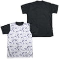 thumbnail image 2 of Powerpuff Girls - Mojo Jojo Pattern - Short Sleeve Black Back Shirt - XX-Large, 2 of 4