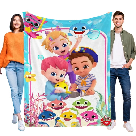 Throw Blanket for Bebefine Bed Couch Home Decor Soft Warm Flannel Blanket for Kids Boys Girls Gifts 30x40 Inch