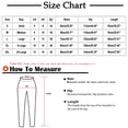 thumbnail image 3 of Pantalon Large en Coton et Lin pour Femmes, Mode Décontractée, Couleur Unie, Poches, Blanc, 3 of 8