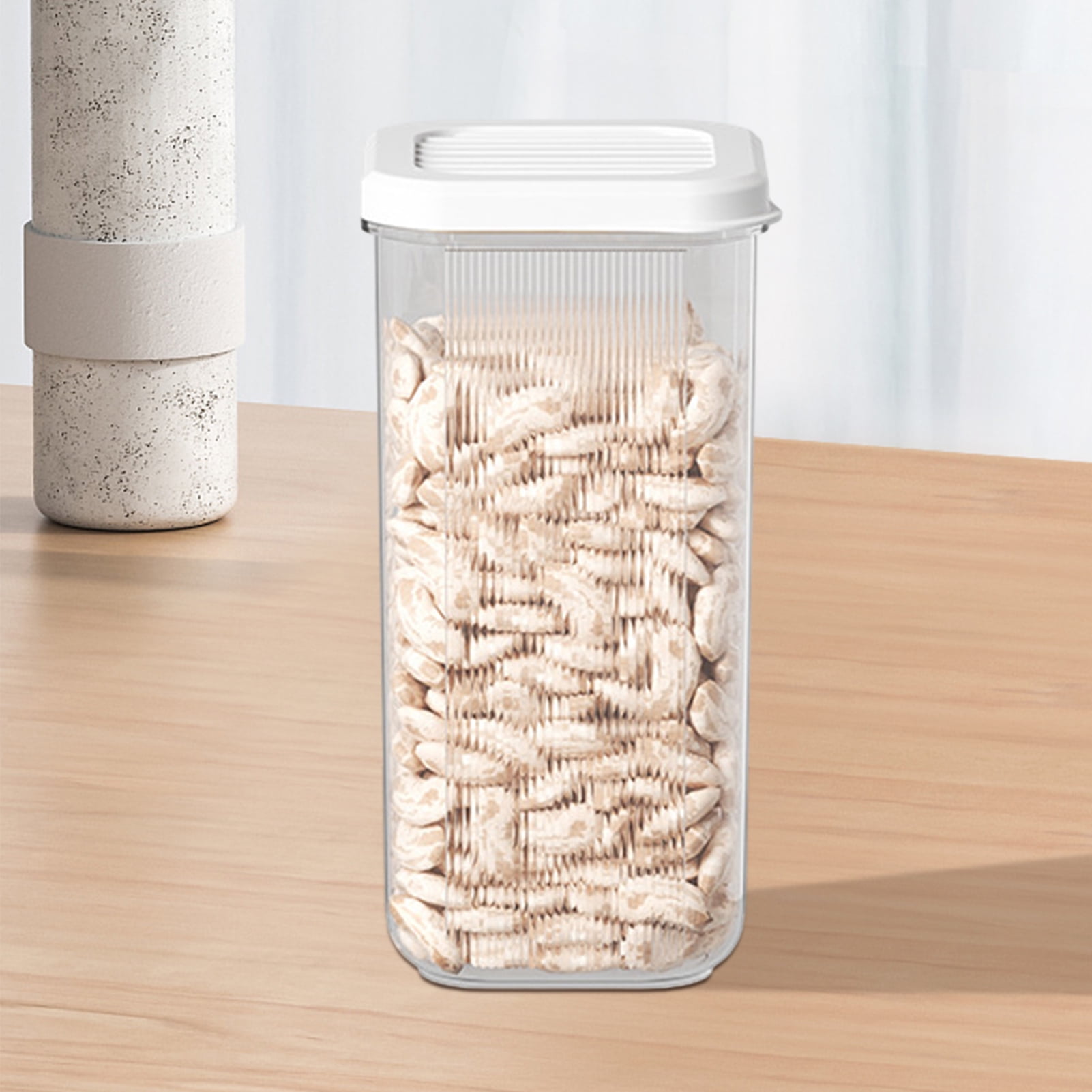 Grain Storage Box, Storage Containers for Pantry, Dampproof Stackable