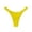 Yellow, variant on Xijirk Womens Underwear Adjustable Side Tie High Waist Bikini Swim Bottoms Solid Full Coverage Swimwear,S