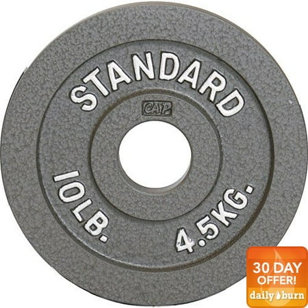 CAP Barbell 2-Inch Olympic Plate, Gray