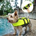 thumbnail image 2 of M, Vert Gilet De Sauvetage Pour Chien Pet Life Jacket Gilet De Sauvetage Pour Chien Lifesaver Scurit Gilet Rflchissant Taille Rglable Dog Lifejac, 2 of 5
