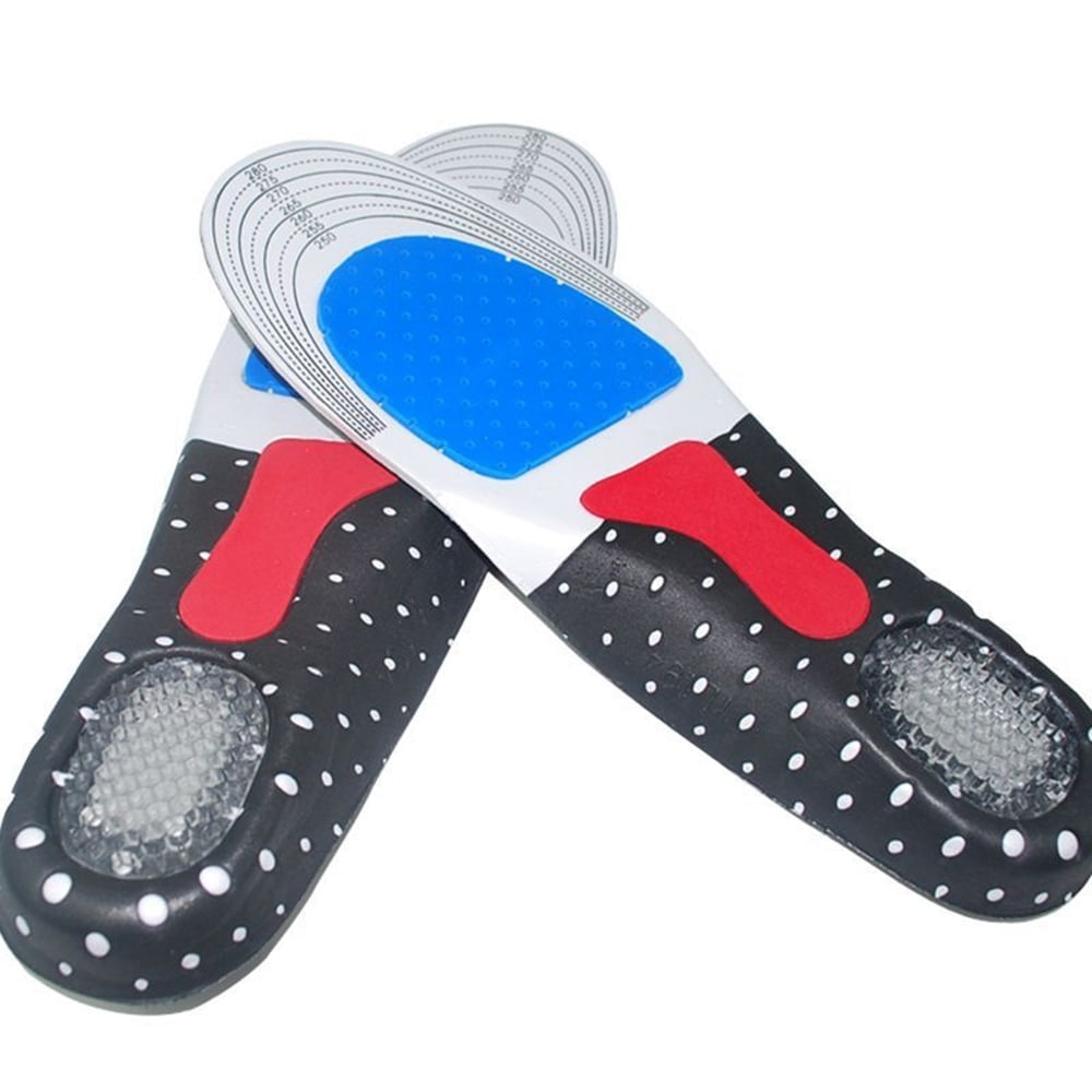 Details about   Men Gel Orthotic Sport Running Insoles Insert Shoe Pad Arch Support 2020 