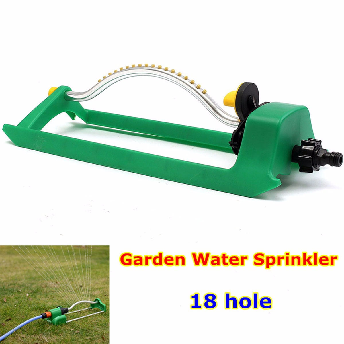 Oscillating Low Pressure Misting Water Sprinkler Sprayer for Lawn