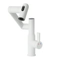 thumbnail image 6 of Bathroom White Sink Faucet with Spray Function and Temperature Display for Anti-Skid Switch and Hot & Cold and 360° Rotary, 6 of 8