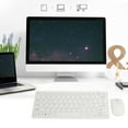 thumbnail image 3 of Wireless Mouse,2.4G Wireless Keyboard Mouse Mini Wireless Keyboard Keyboard Mouse Combo Sleek Aesthetic, 3 of 9