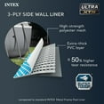 thumbnail image 5 of Intex Ultra 18 Foot XTR Rectangular Metal Frame Swimming Pool Set w/ Pump Filter, 5 of 10