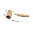 thumbnail image 2 of FONDOTIN Making Pasta 1Pcs Cylindrical Beige Wood Baking Roller 19x7.5x4cm, 2 of 8